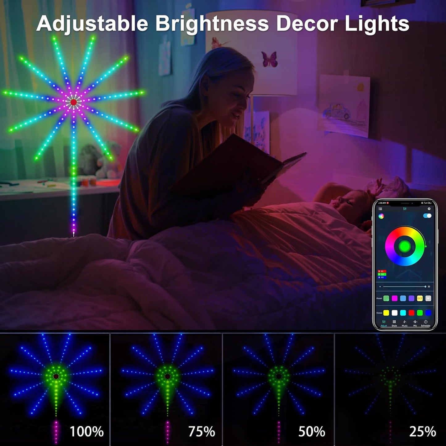Smart Firework LED Lights