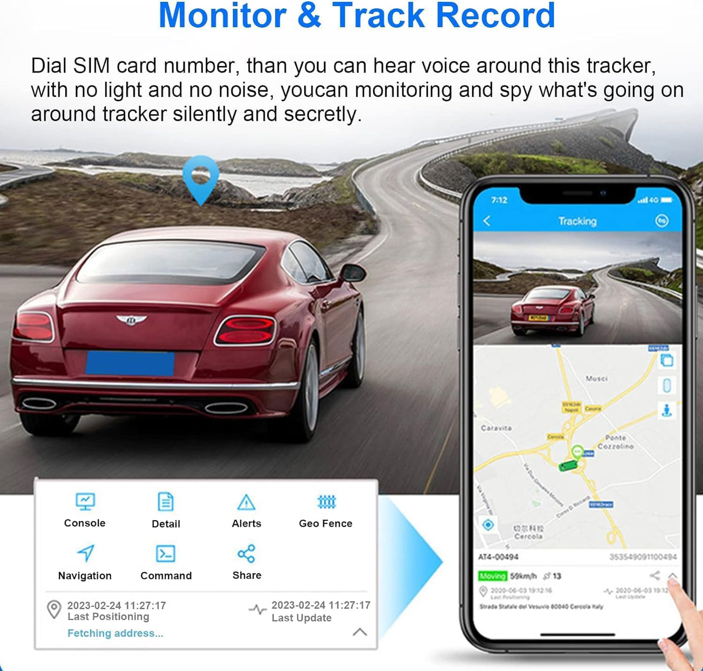 Magnetic Mini GPS Real Time Tracker For Multipurpose