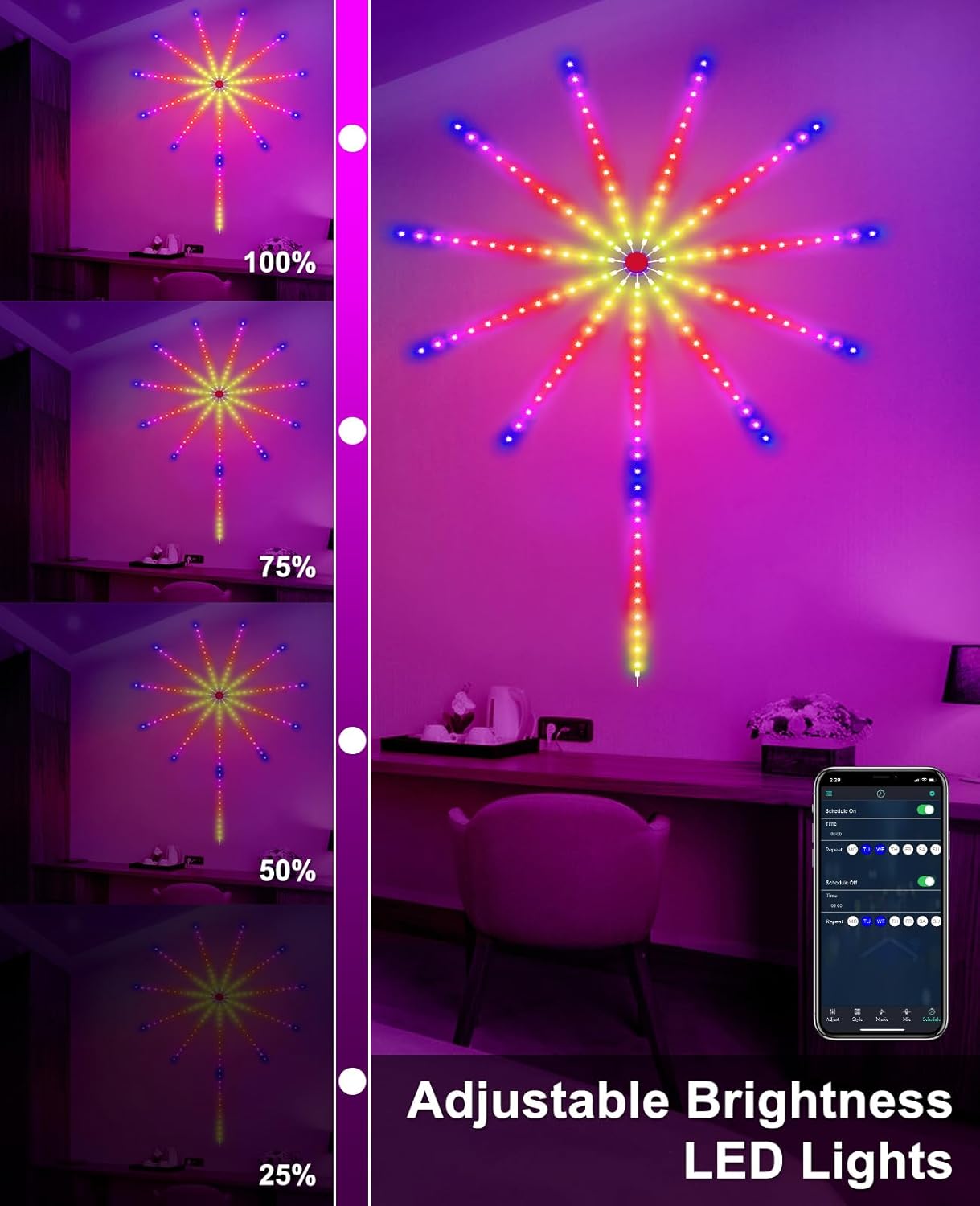 Smart Firework LED Lights