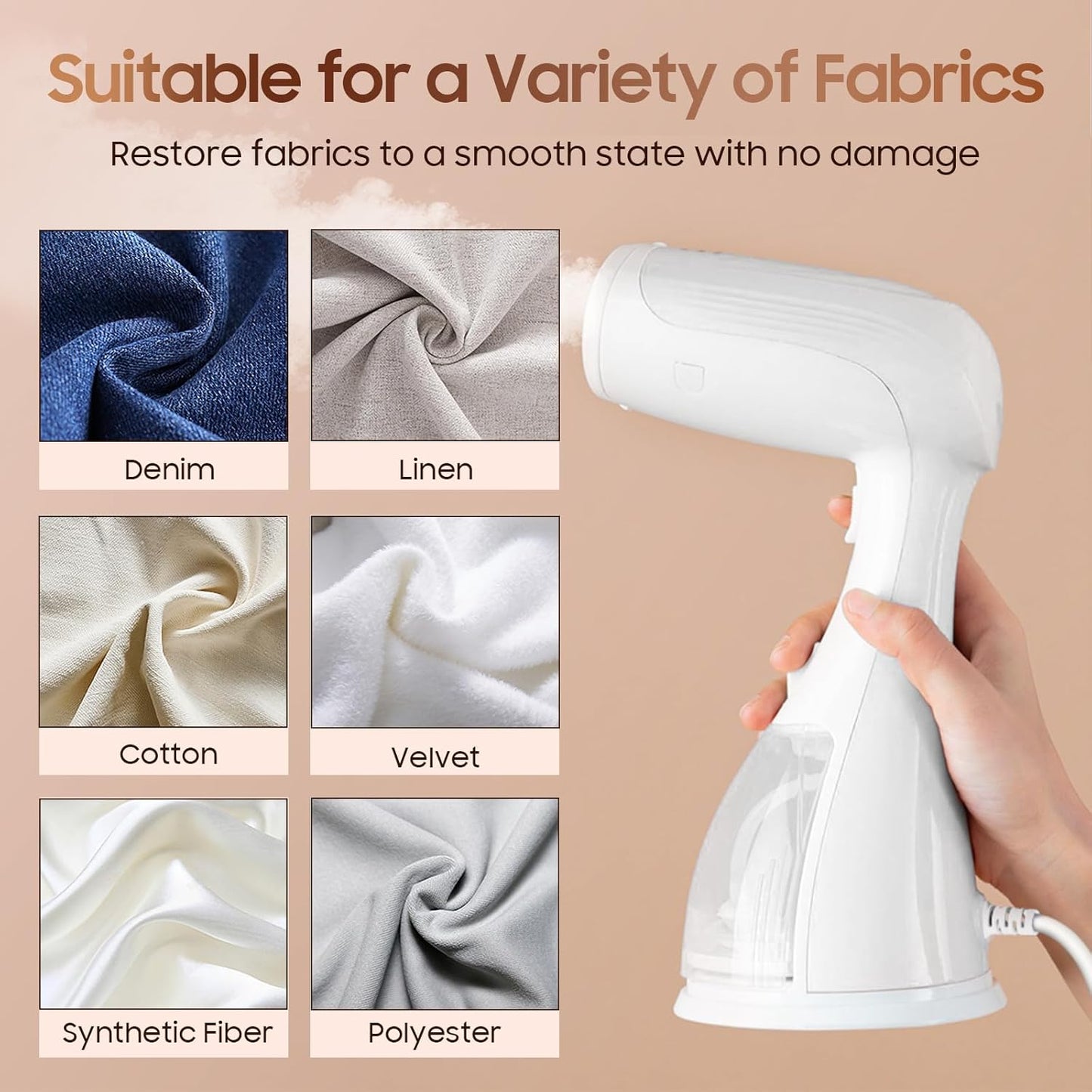 Handheld Portable Steamer For Cloths