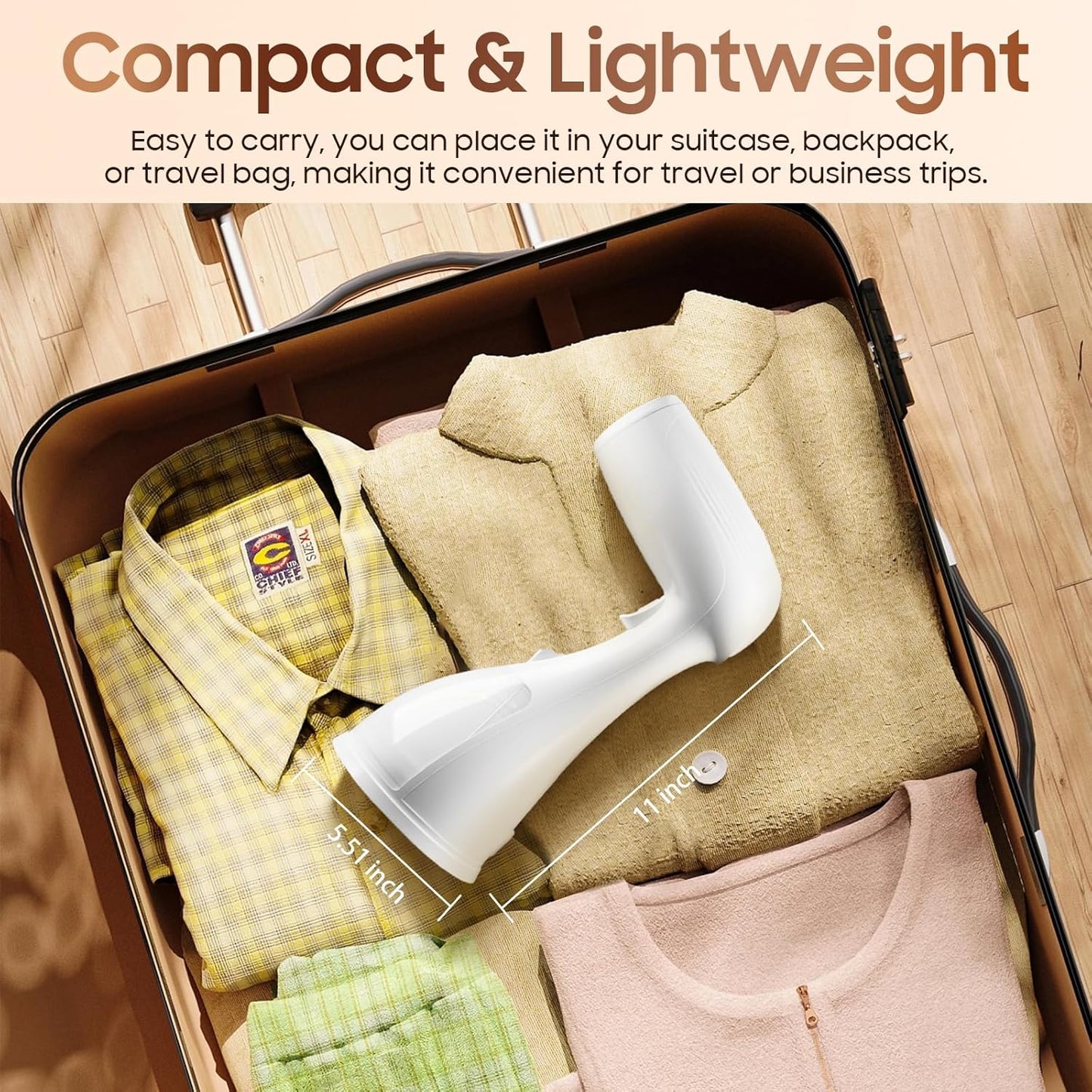 Handheld Portable Steamer For Cloths