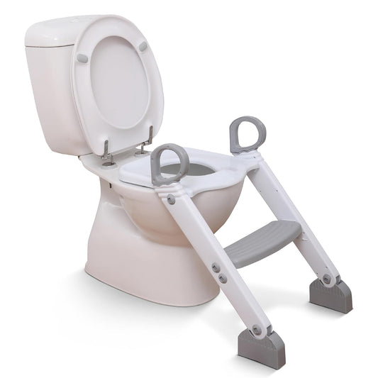 Adjustable Toddler Toilet Seat With Steps