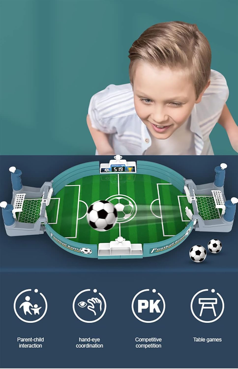 Mini Soccer Table Game