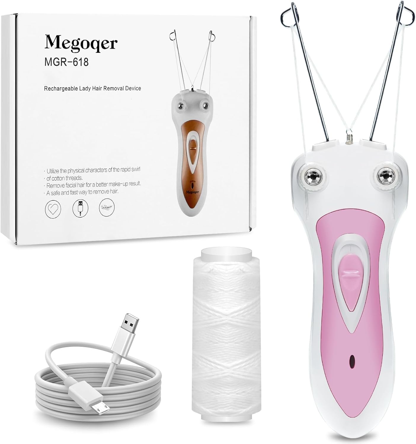 Electric Facial Threading Hair Removal for Women