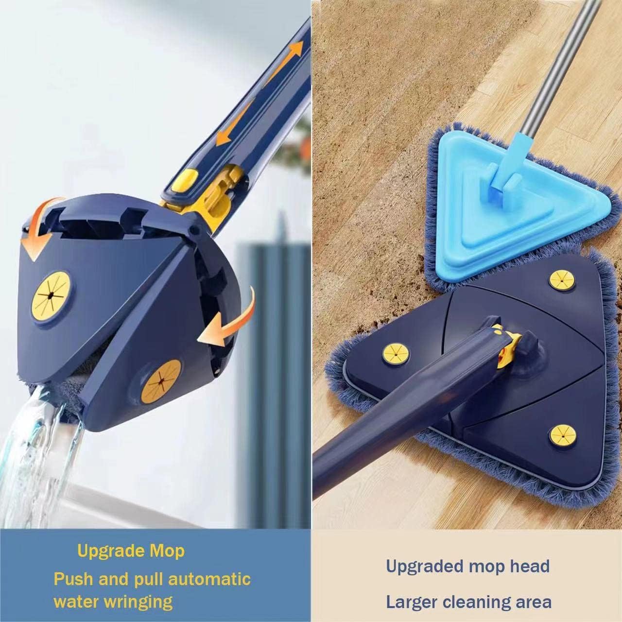 360° Rotatable Adjustable Cleaning Mop