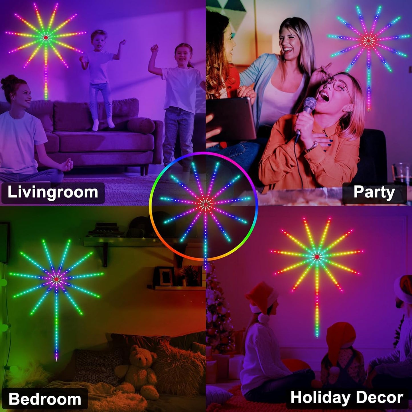 Smart Firework LED Lights
