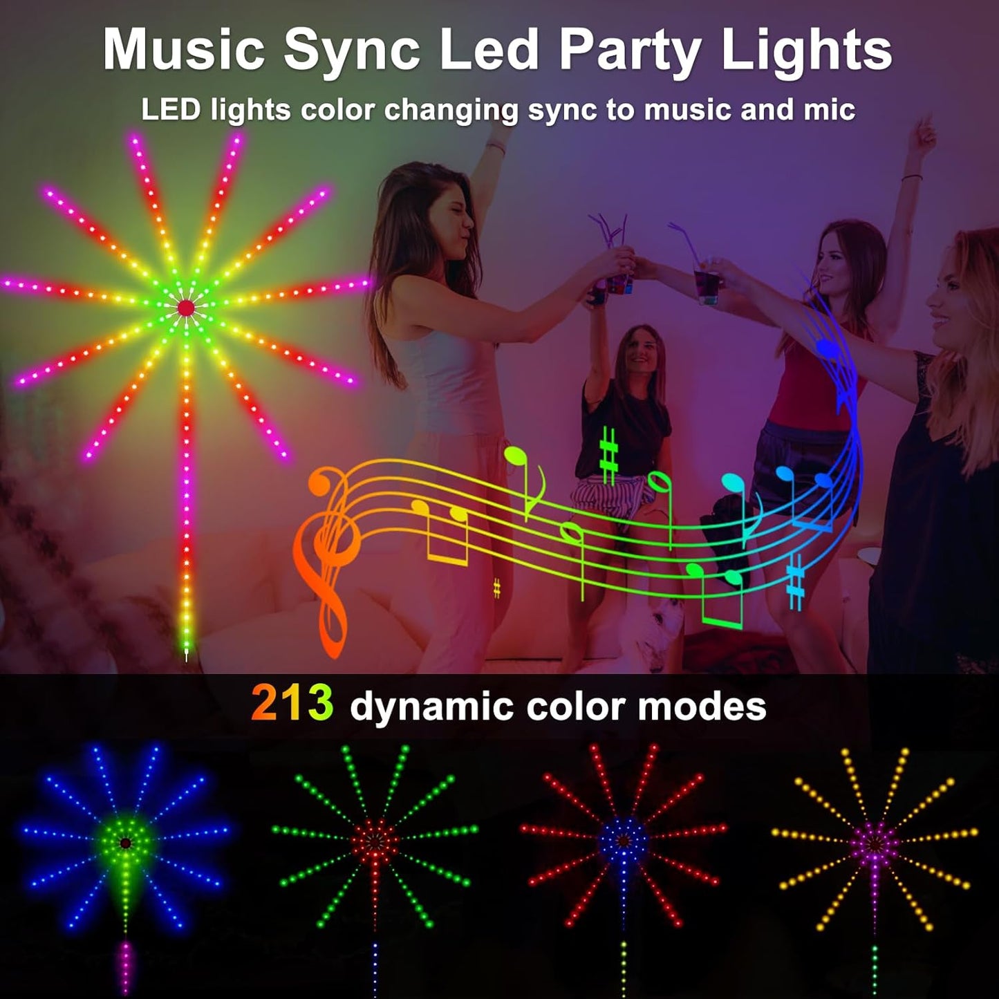 Smart Firework LED Lights