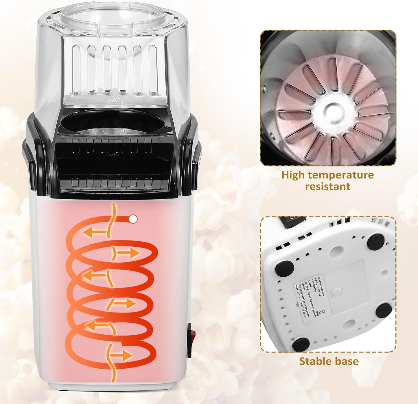 Mini Hotair Popcorn Popper
