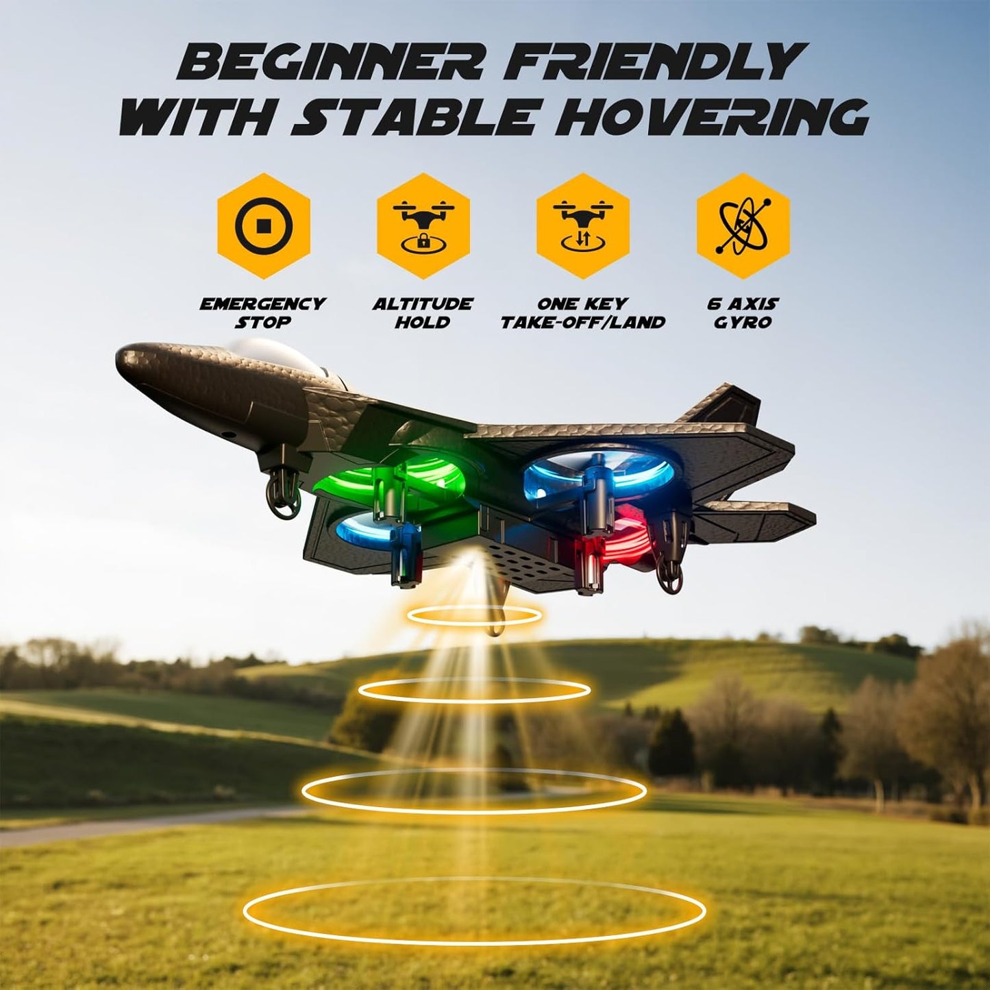 Remote Control Airplane RC Plane Drones for Kids