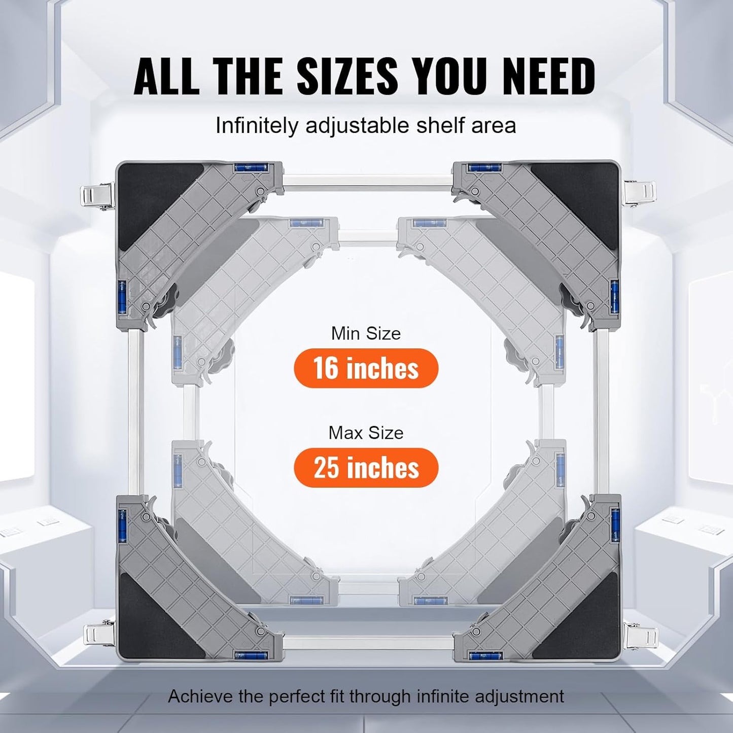 Adjustable Base Stand For Fridge / Washing Machine