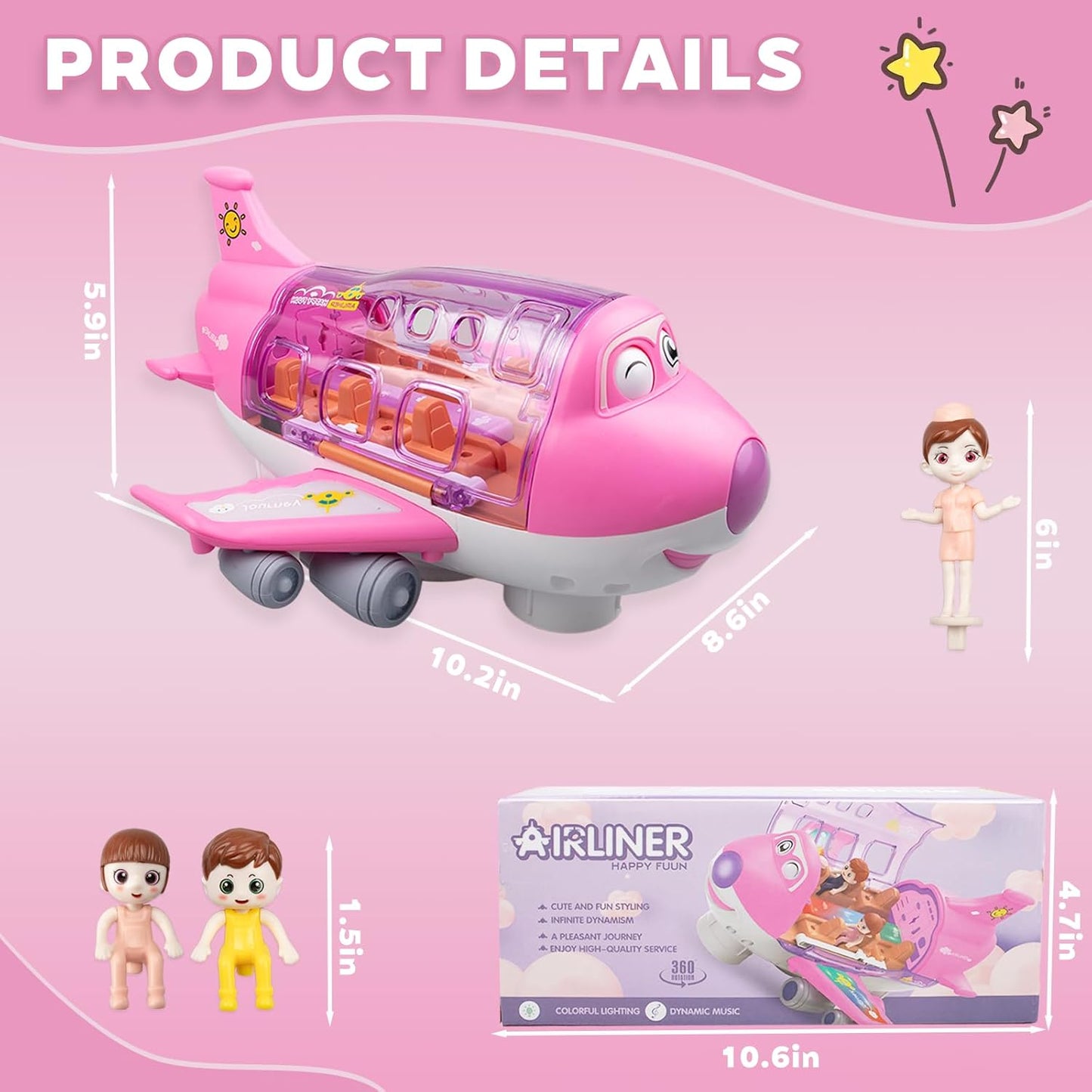 Airplane Toy For Toddlers