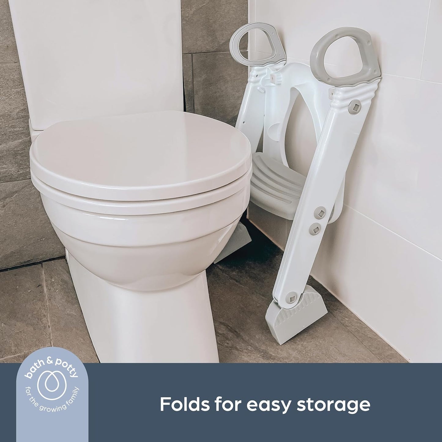 Adjustable Toddler Toilet Seat With Steps