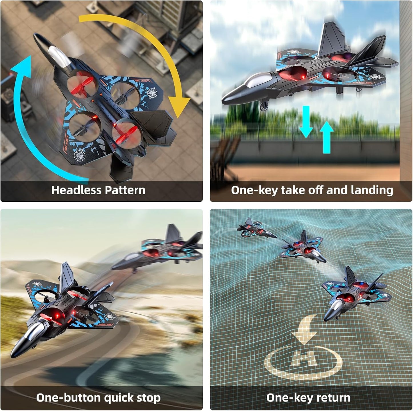Remote Control Airplane RC Plane Drones for Kids