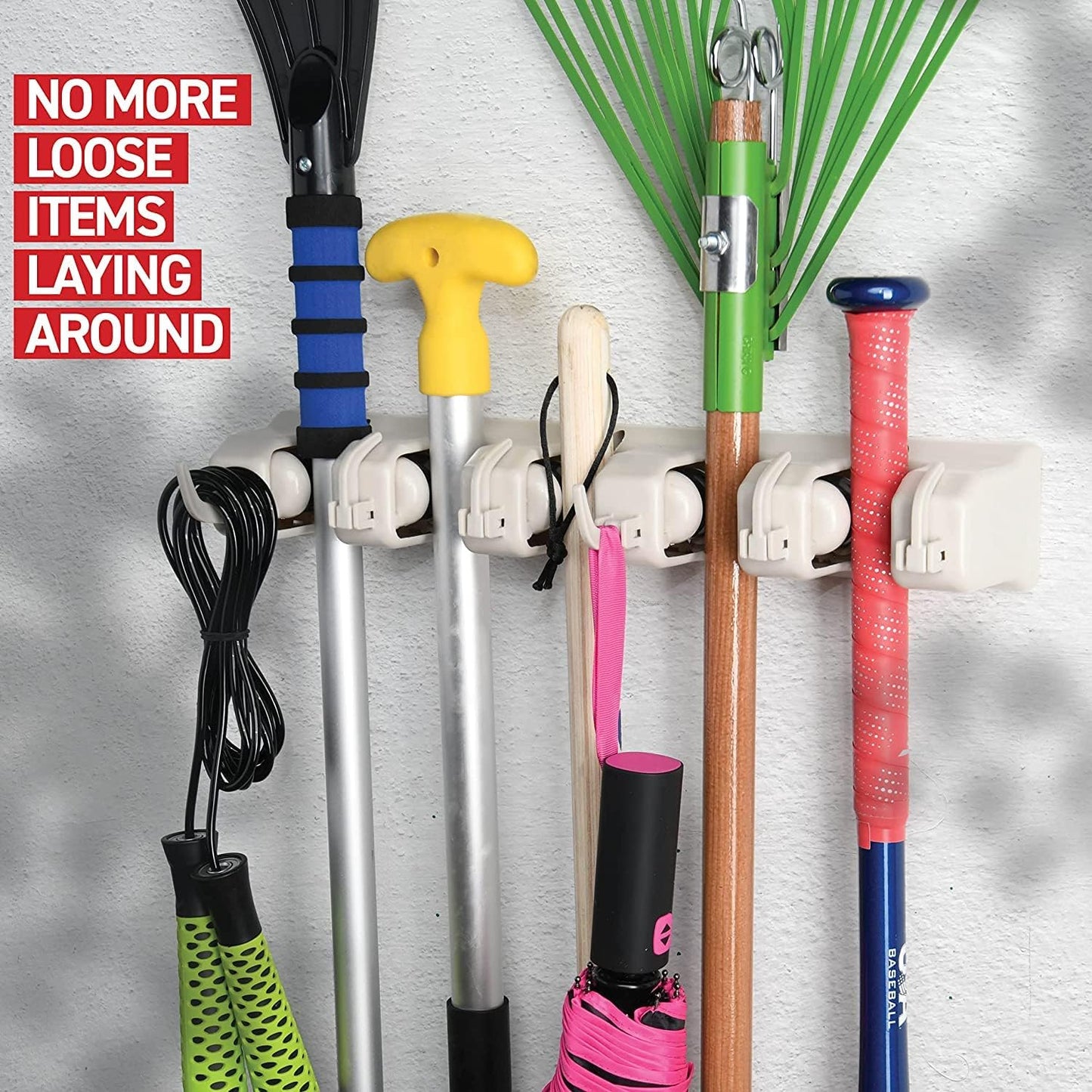 Brooms And Toiletries Organizer